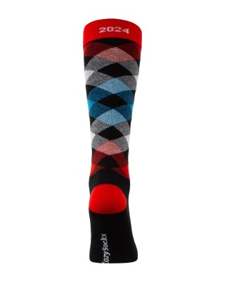 Checked riding socks 2024