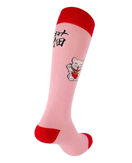 Calze da equitazione gatto giapponese Maneki Neko