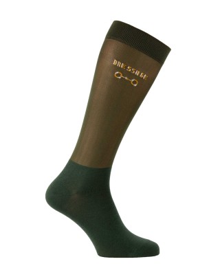 Calze da equitazione Dressage - Dress'More in nylon per stivali stretti