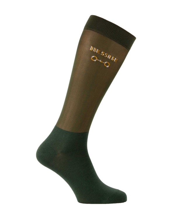Calze da equitazione Dressage - Dress'More in nylon per stivali stretti