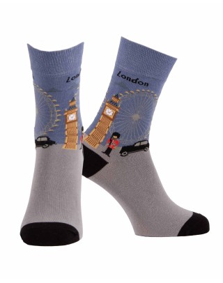 lot 2 paires chaussettes motifs UK anglais London 2
