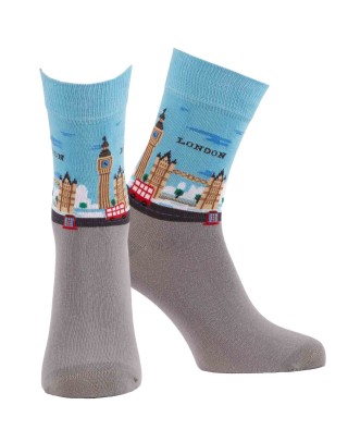 lot 3 paires chaussettes motifs UK anglais London 3