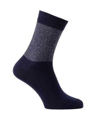 Calzini fantasia in cotone glitterato