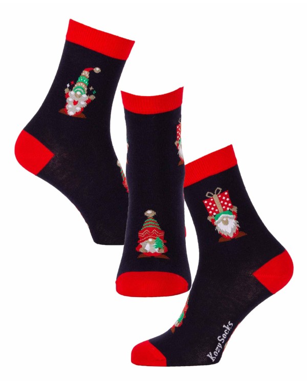 Calzini corti Elfi di Natale