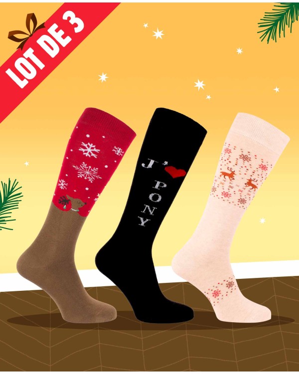 Christmas kids socks set size 31/33