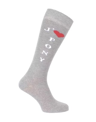 chaussettes hautes j'aime pony