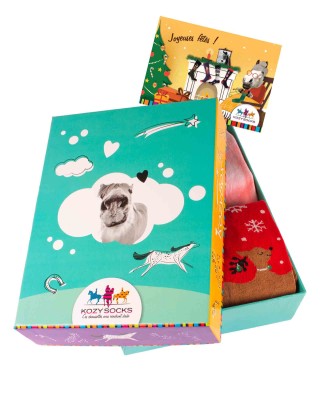 Gift box (empty) + greeting card