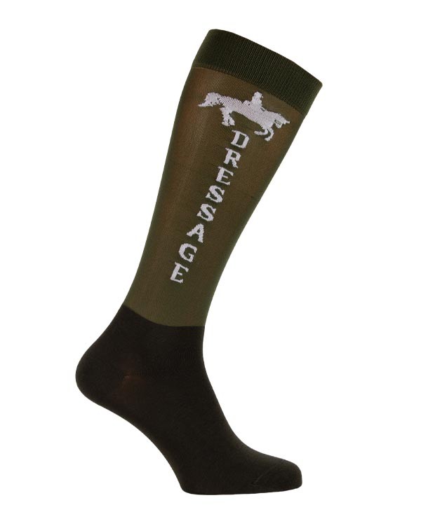 Dressage Champion nylon riding socks for narrow boots