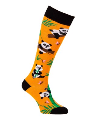 Riding socks with Panda pattern