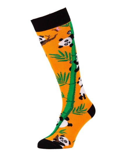 Riding socks with Panda pattern