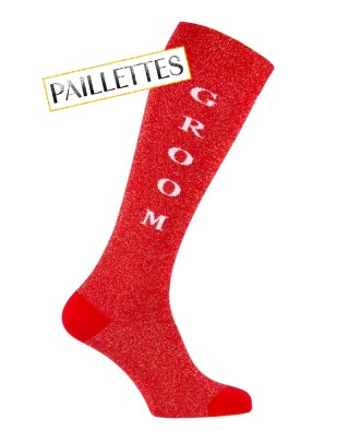 Calze da equitazione Groom con paillettes