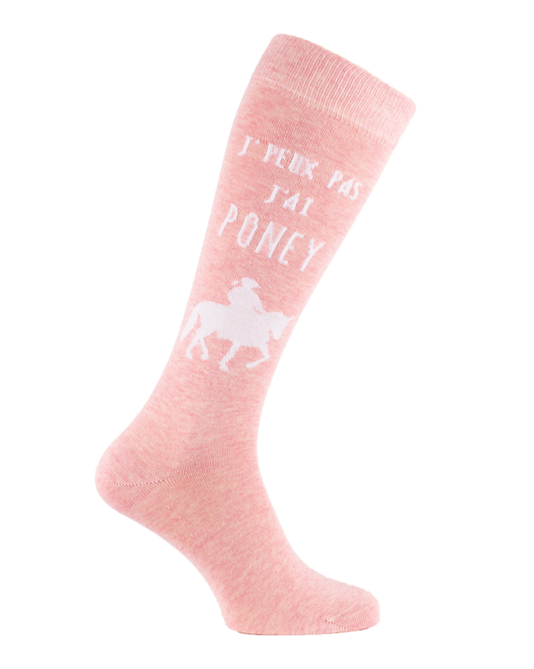 "J'peux pas j'ai poney" riding socks