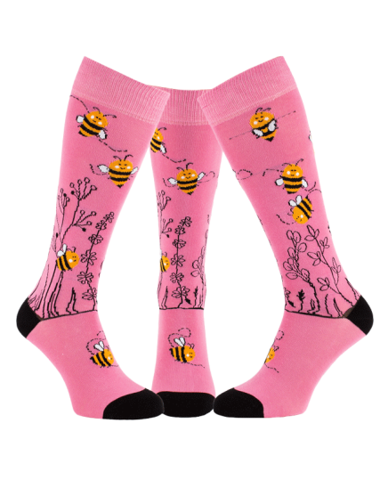 Riding high socks with paddock's bees