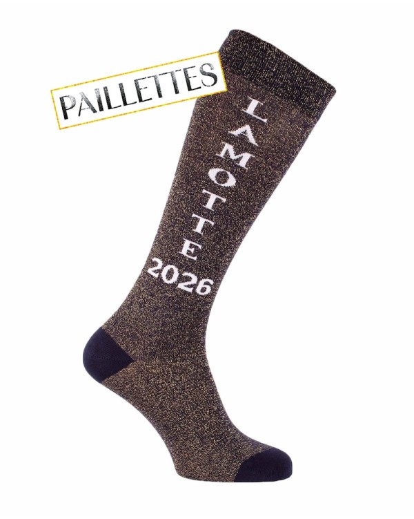 Lamotte 2026 high socks with sequins