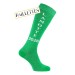 Vert - paillettes dorées