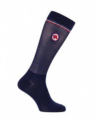 Calze da equitazione in nylon con Cavallo in medaglione