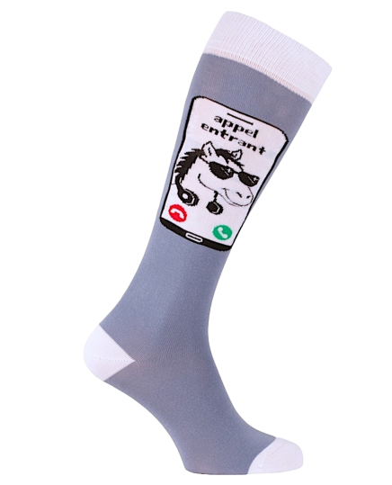 Riding socks "My pony is calling me"