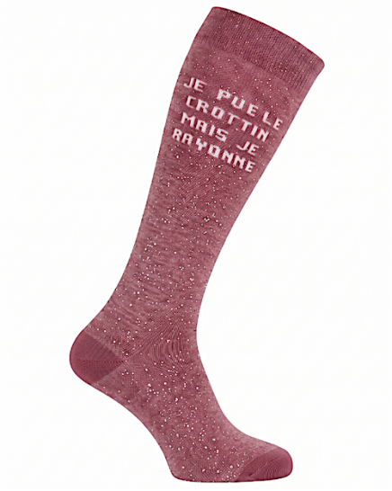 Riders'glitter socks I stink of horse muck