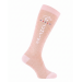 Rose pale paillettes or