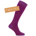 Violet paillettes dorées